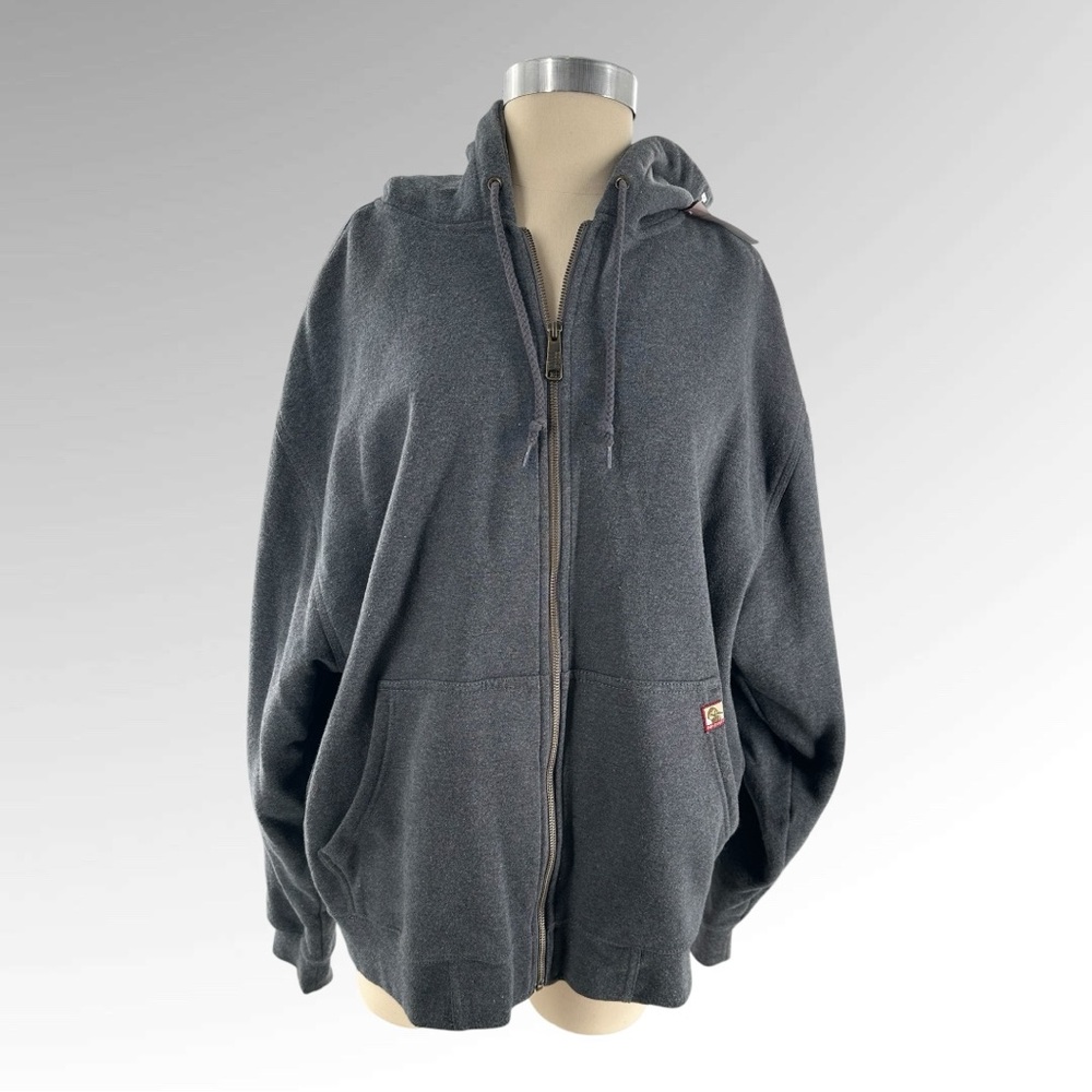 Dri DucGray Zip-Up Hoodie